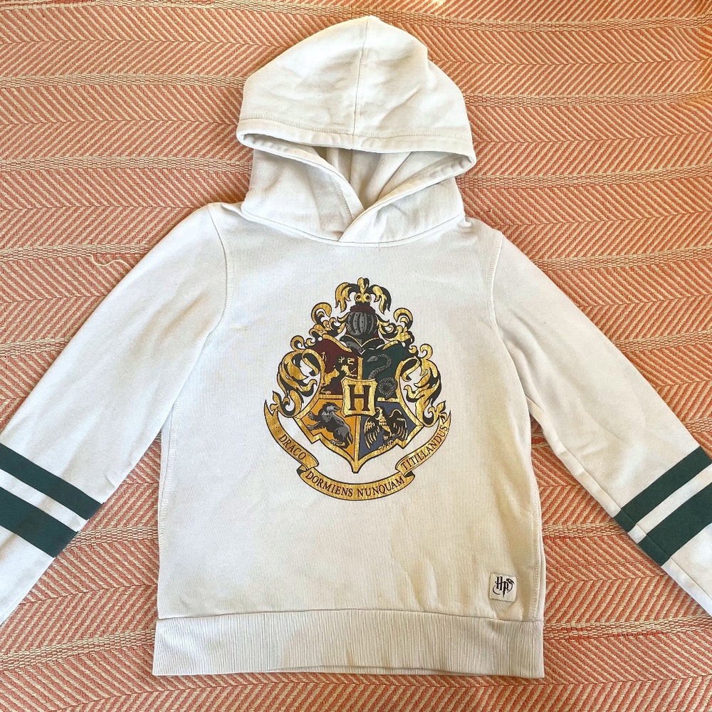 H&M Girls Hogwarts Harry Potter Hoodie Size 8/10